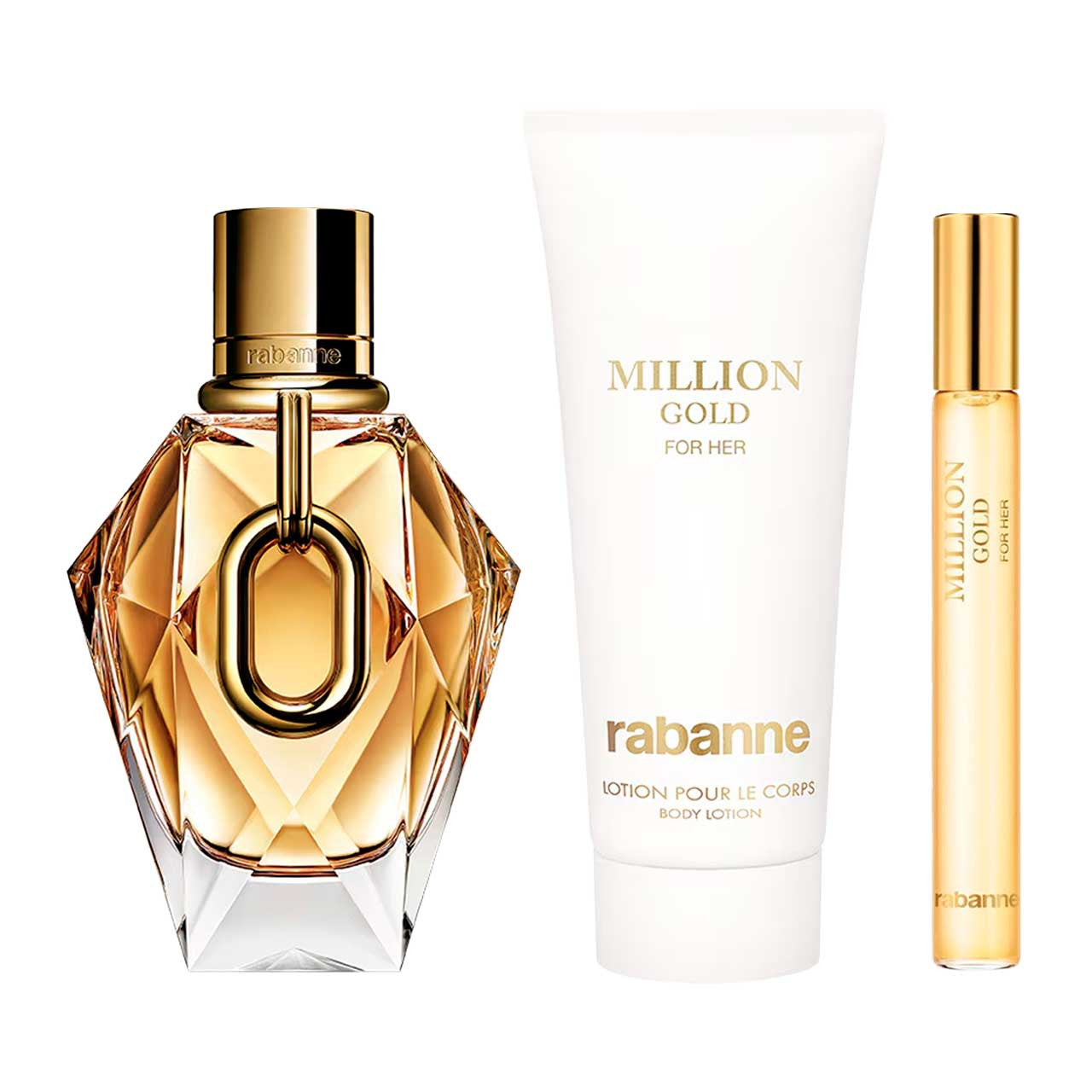 Million Gold Estuche Navidad  3 Piezas Dama