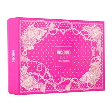 Moschino Toy 2 Bubble Gum Estuche 4 Piezas Dama EDT 100ml + Mini 10ml + Shower gel 100ml + Body lotion 100ml