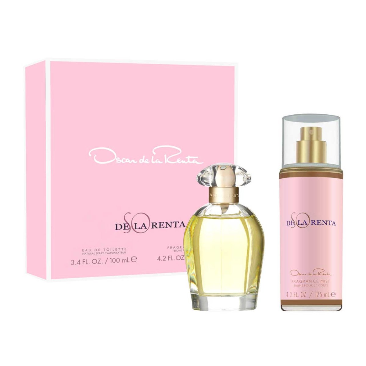 So De La Renta Estuche 2 Piezas Dama EDT 100 ml + Body Mist 125 ml