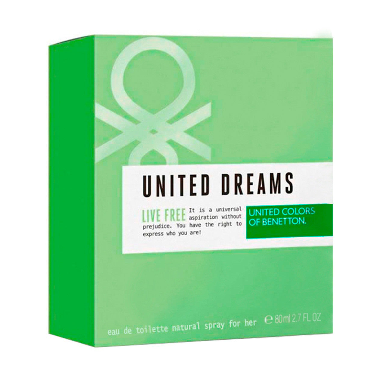 United Dreams Live Free EDT 80ml Dama