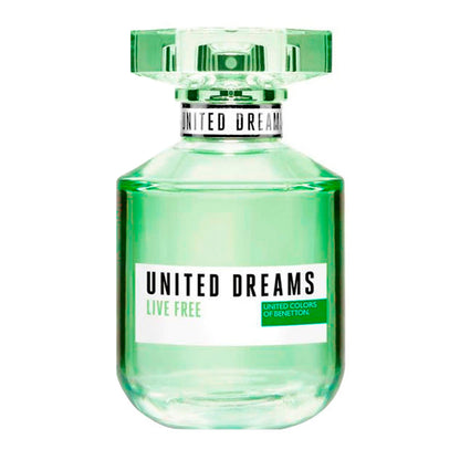 United Dreams Live Free EDT 80ml Dama