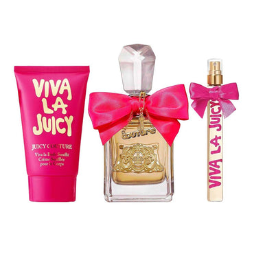Viva La Juicy ESTUCHE 3 Piezas Dama EDP 100ml + Locion Corporal 125ml + Mini 10ml