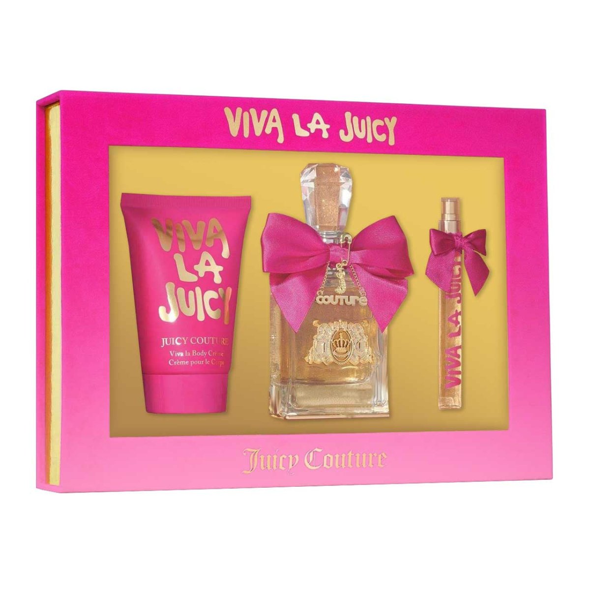 Viva La Juicy ESTUCHE 3 Piezas Dama EDP 100ml + Locion Corporal 125ml + Mini 10ml
