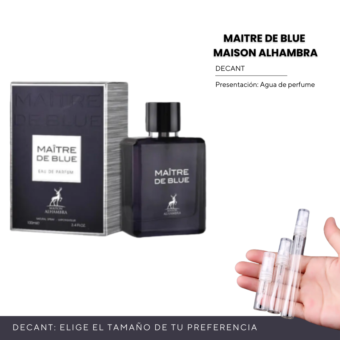 Decant - Maitre de blue Maison alhambra